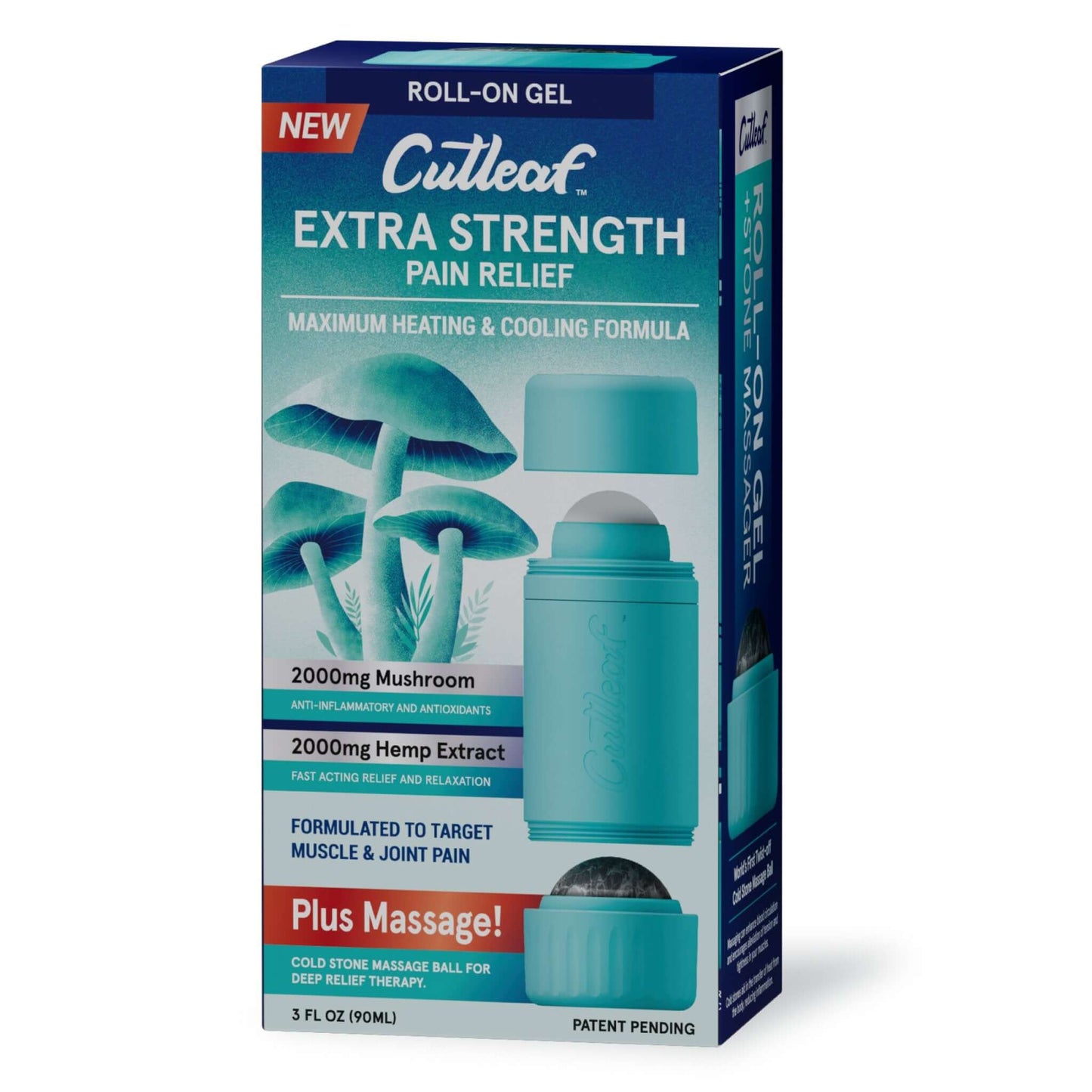 Cutleaf Extra Strength Roll-On Blend as a pain relief solution