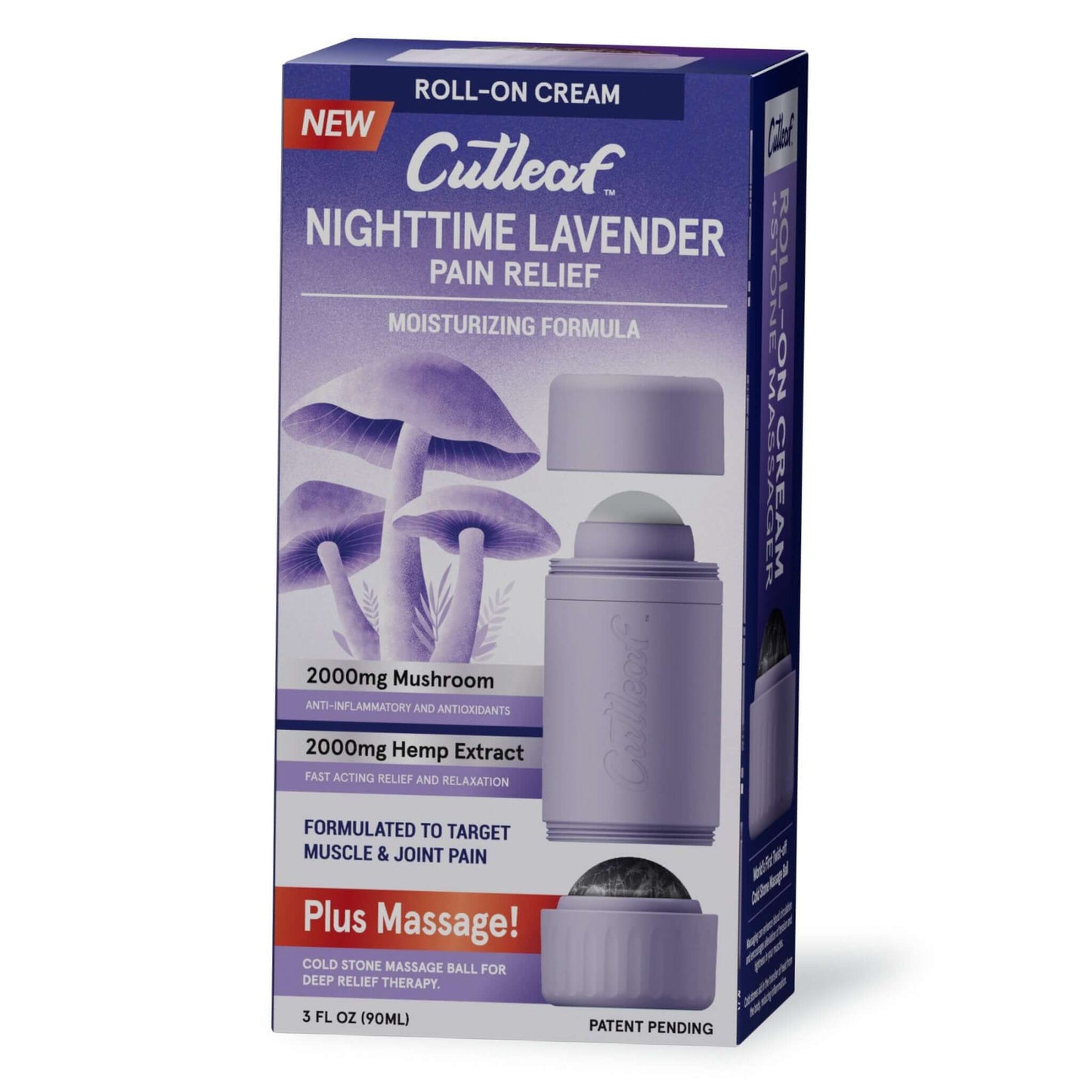Cutleaf Nighttime Lavender Roll-On Blend for pain relief