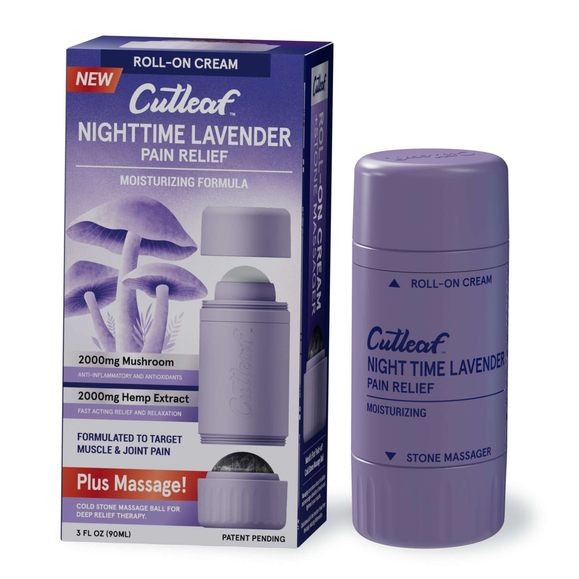 Cutleaf Nighttime Lavender Blend for pain alleviation