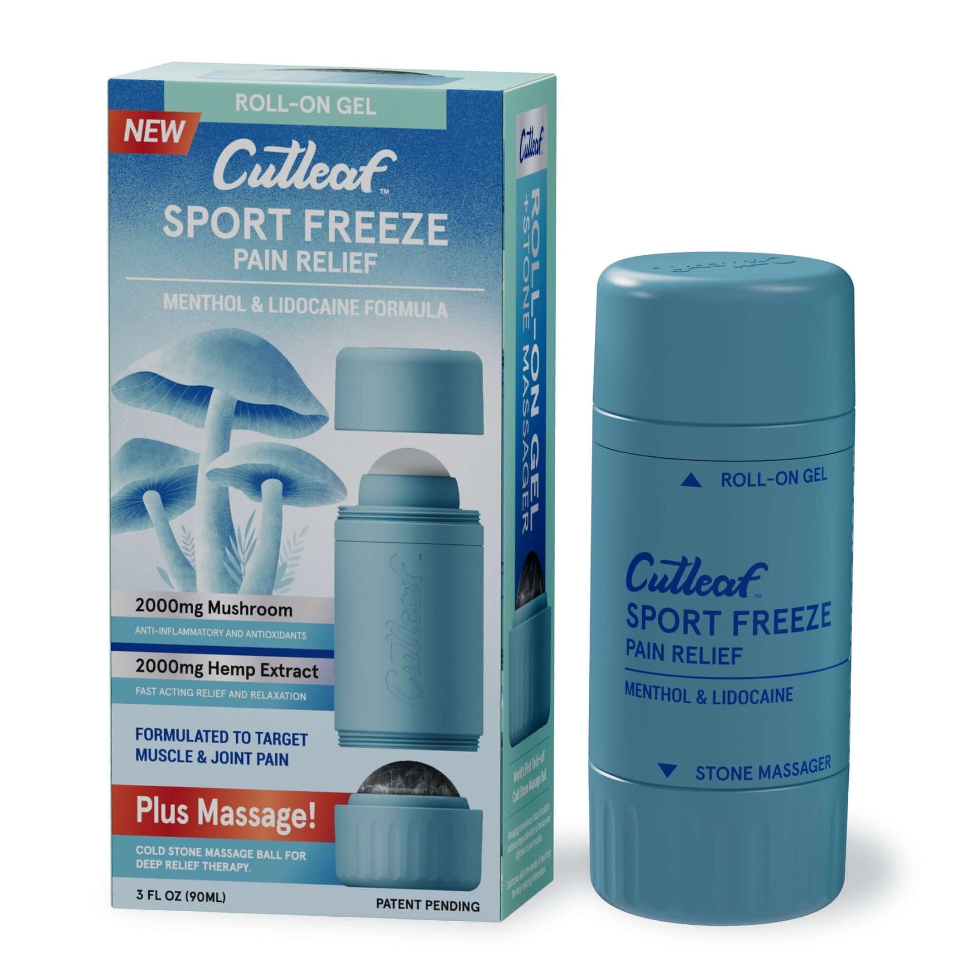Cutleaf Sports Freeze pain relief roll-on